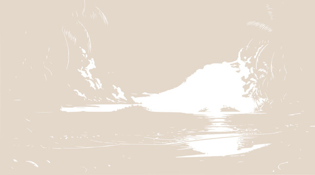 abstract water splash
