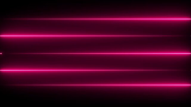 Futuristic Abstract Blue Neon Glowing Laser Lines widescreen Transition &ndash; Shiny Saber Animation Moving Left to Right in ultrawide and Motion graphics of neon line concept.4K video animation
