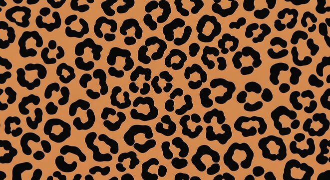 Wild animal print texture seamless pattern background graphic