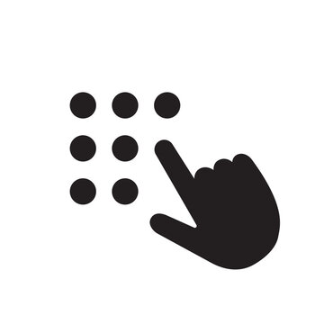 Secure PIN Code Access Icon