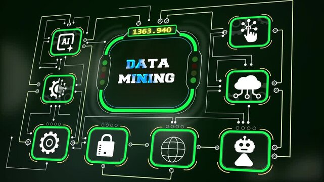 Algorithmic data extraction console executing high-speed crypto hash processing calculations with text data mining