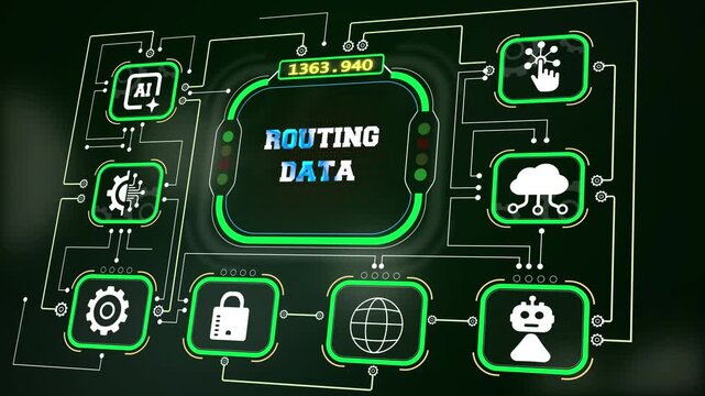 Futuristic cybersecurity matrix optimizing distributed network pathways for an active routing data stream