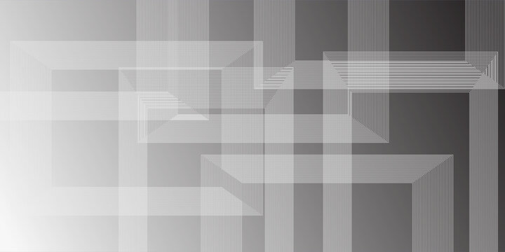 Elegant White ilustration Gradient futuristic Background with Smooth modern vector design
