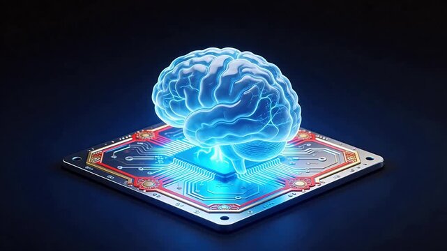 Brain on circuit board