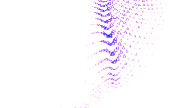 Abstract Triangle Pattern