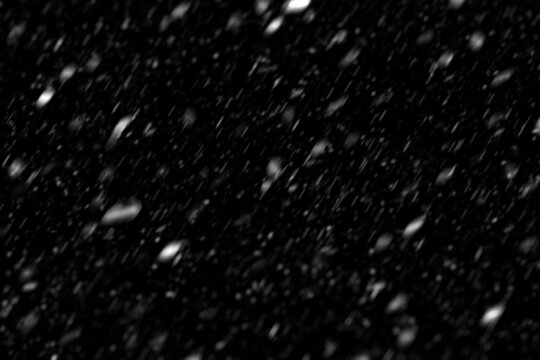 Snow Fall Photo Overlay