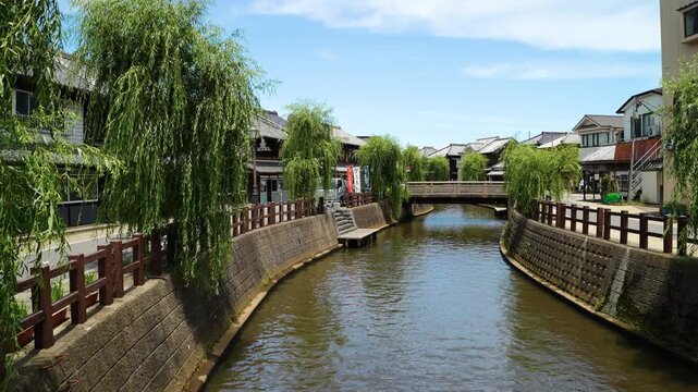 千葉県・小江戸 水郷佐原の町並み
