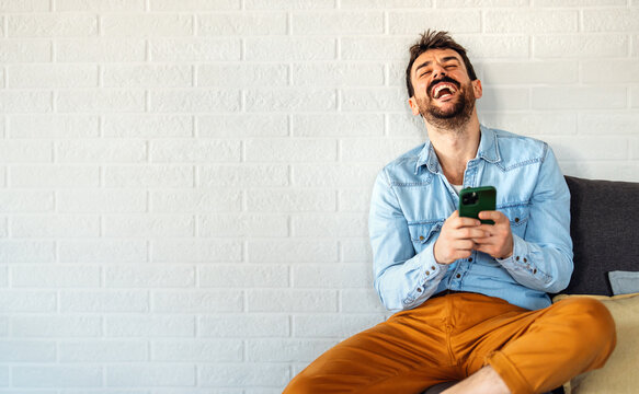 Man enjoys a mindful moment, focusing on mental wellness, emotional balance, peaceful digital pause