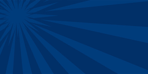 Dark blue comic-style background with radial burst lines and halftone patterns. Bold and energetic design ideal for superhero themes, gaming visuals, and action-packed content. © nawari