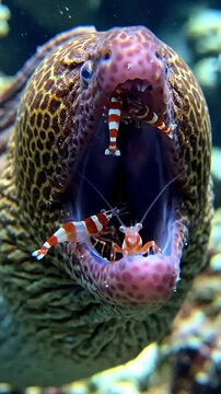 observing underwater creatures in a close up encounter