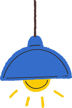 파란조명