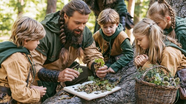Educating Children About Nature and Plants