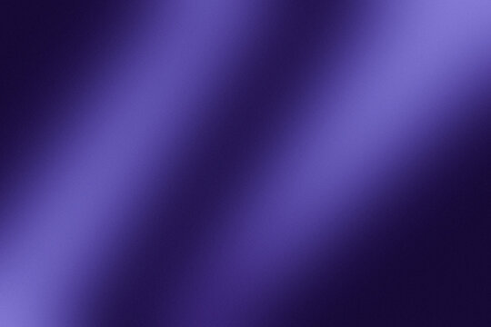 Dark moody neon background with grainy texture and abstract blue violet diagonal light rays