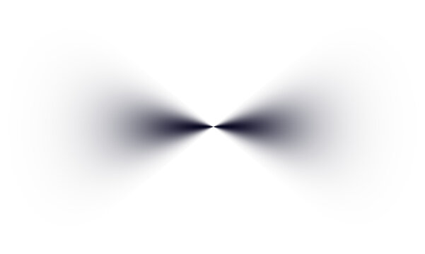 Abstract dark gray gradient texture on a transparent background, wide horizontal blur.