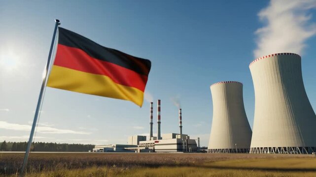 Nuclear power plant in Germany.