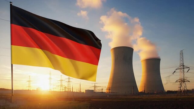 Nuclear power plant in Germany.