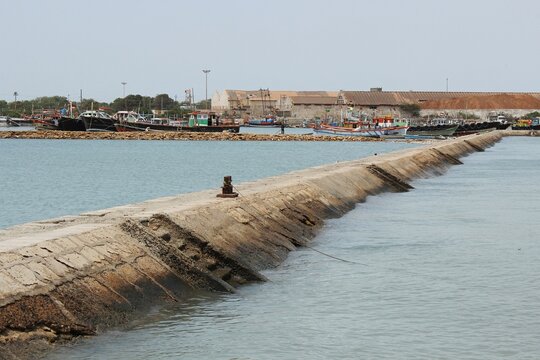 Okha-Bet Dwarka Ferry Terminal, Gujarat. India