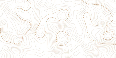 Topography background. Vector banner. Topography map background. Vector geographic contour map. Background of the topographic map.  © MdNayebAli