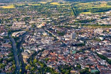 Luftbild von Bielefeld in Ostwestfalen © FotoStuss