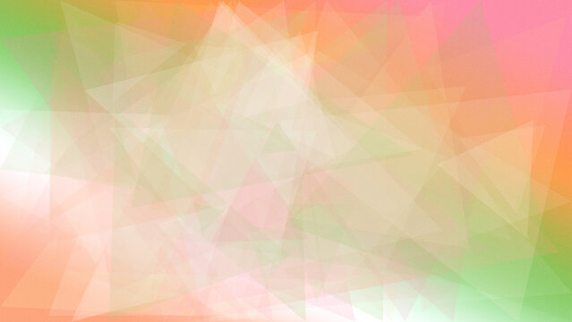 A calm abstract background with soft pastel polygons and a gentle glow, creating a dreamy modern feel for branding, posters, and web headers.