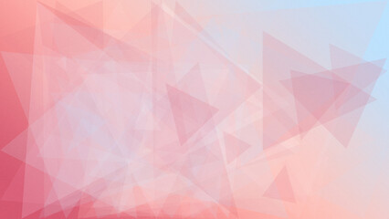 Fototapeta premium Abstract soft pink and blush geometric polygons create a calm, modern atmosphere, ideal for tech banners, branding backdrops, presentations, and stylish UI design.