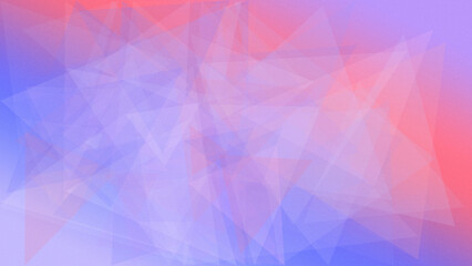 Fototapeta premium A serene abstract background with soft geometric facets in pink, purple, and blue, creating a calm, modern mood for designs, websites, and presentations.