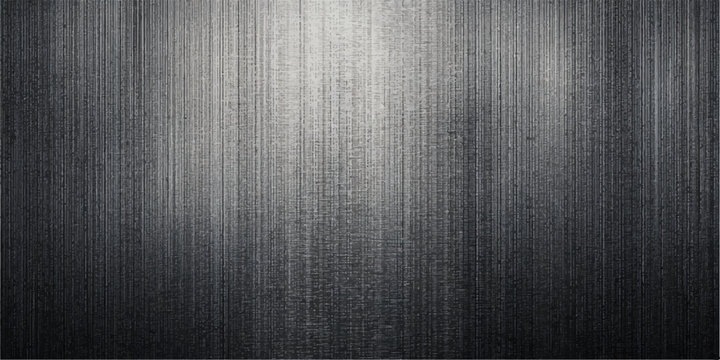 brushed metal texture with vertical striations and a gradient effect, evoking a sense of industrial strength and sleek modern design.