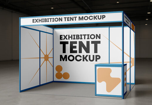 Exhibition Tent Mockup