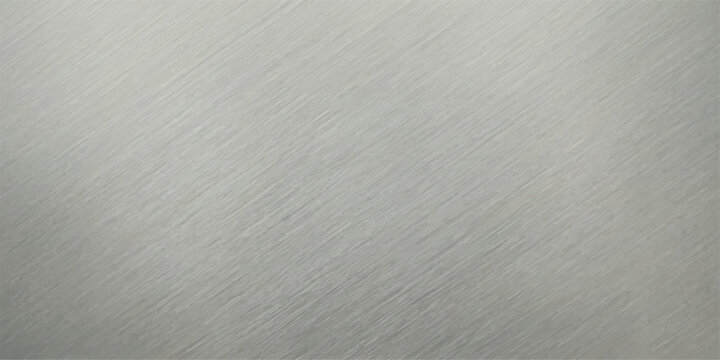 Brushed metal surface texture, seamless pattern with fine diagonal lines reflecting light, creating a subtle metallic sheen and industrial aesthetic for art, banner, web, ui, branding, art, background