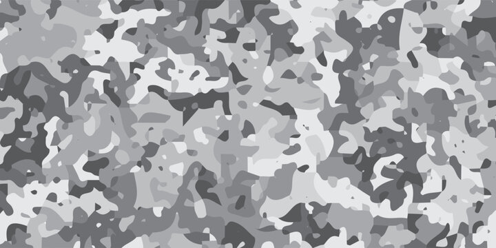 Camouflage background. Seamless pattern vector.