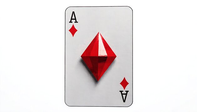 Ace of Diamonds playing card