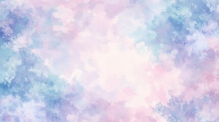 Fototapeta premium 淡いパープルの柔らかな水彩背景