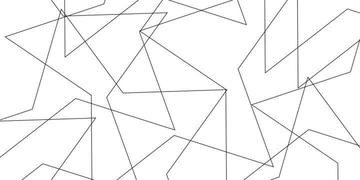 Abstract background with liens and triangles shape on white background. White and grey geometric overlapping rectangle pattern Geometric background soft shadows as patten ..White polygon textured .