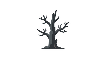 Dead Tree Silhouette No Leaves. © Afif