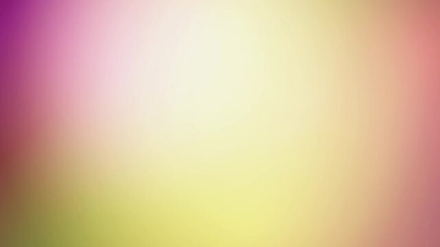Time lapse color shift of abstract gradient background with slow pan across soft luminous light fields in studio interior.