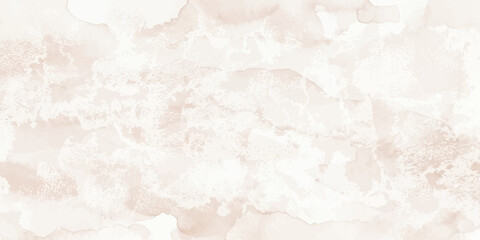 Fototapeta premium Soft blush beige watercolor marble texture with pale neutral mottling for delicate pastel background and wedding stationery design
