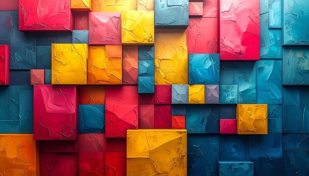 colorful wooden background