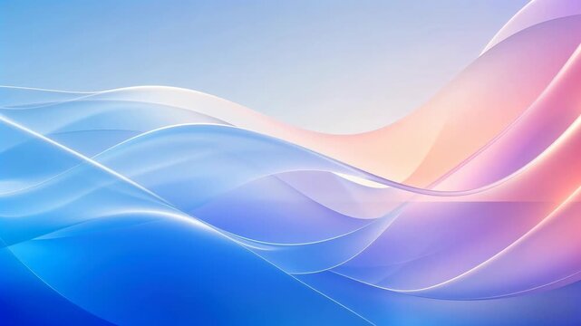abstract blue wave background