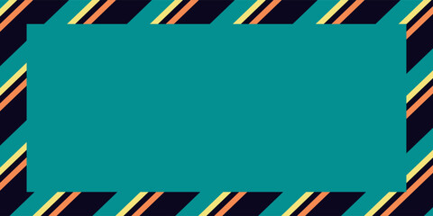 An abstract striped gradient border background image. © rezel
