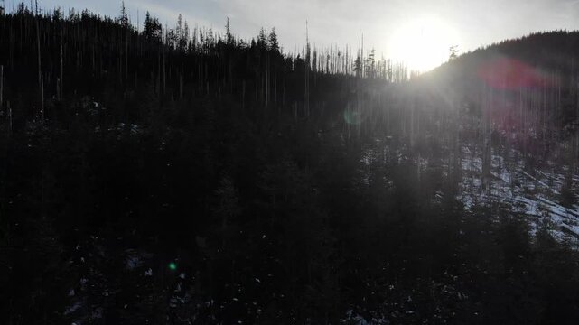 Winter in Tatra mountains, Kopieniec Wielki