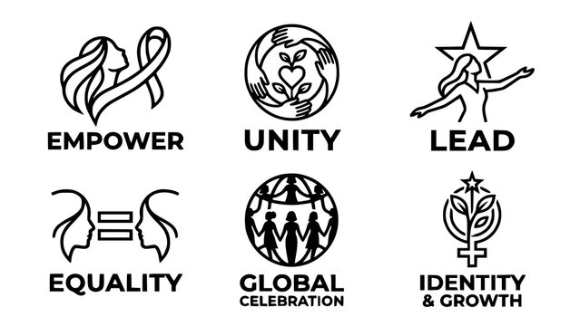 Empowerment and unity symbols
