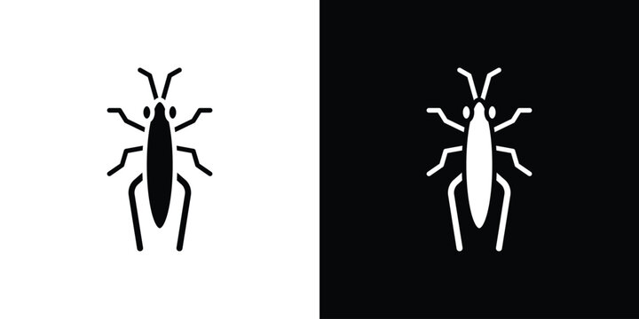 Locust icon design simple and modern concept templates