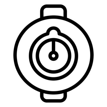 BNC Coaxial Connector Port Icon for Video Network