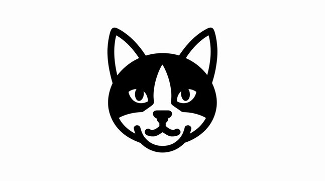 smiling black and white husky dog face
