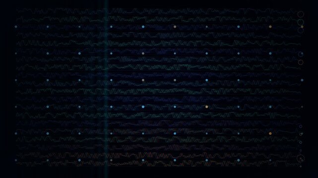 Intrusion Detection System Animation - Network Monitoring Alert Security 4K Seamless Loop
