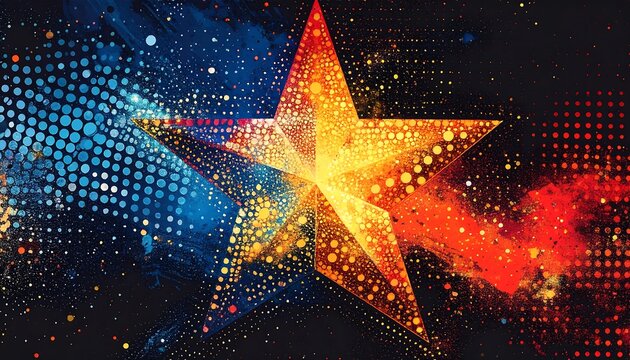 Cosmic fireworks exploding behind a glowing cathedral spire.