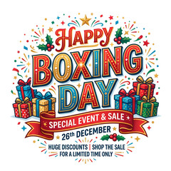 Happy boxing day sale huge discounts on december 26th