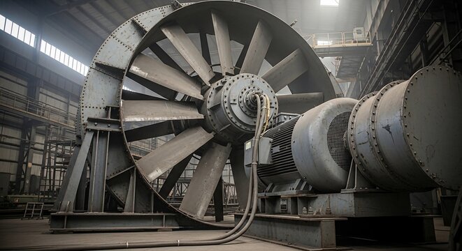 Industrial turbine machinery equipment