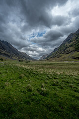 Obraz premium Highlands Scotland 250526 Three Sisters