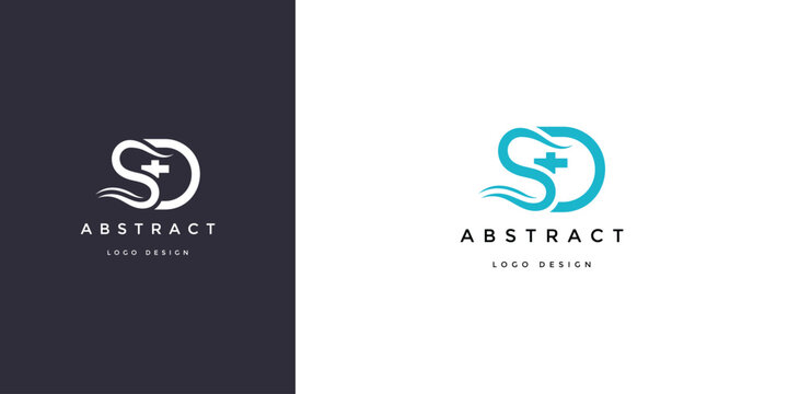 SD DS initial Letter Business Logo Designs template with Business Logo Design Alphabet Icon Vector Monogram